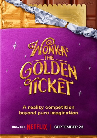 Wonka's The Golden Ticket poster